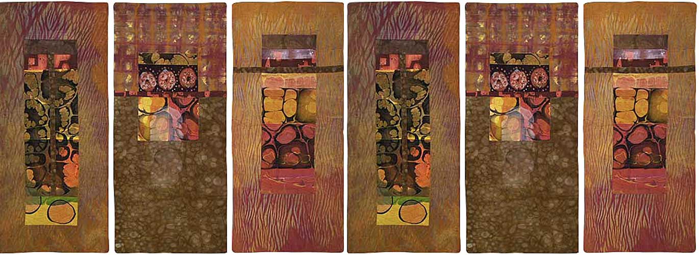 Jo Fitsell talks about fabric art.